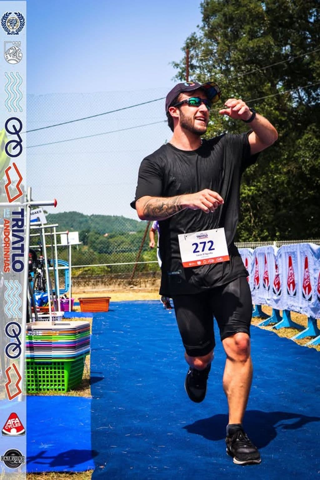 Atleta com o dorsal 272