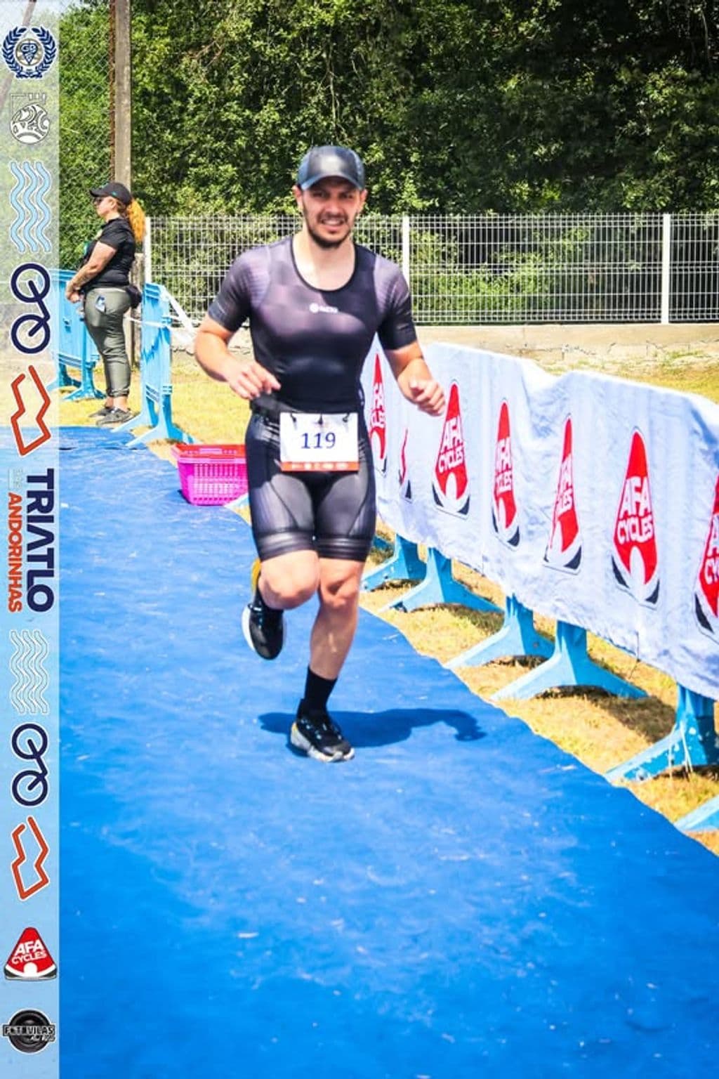 Atleta com o dorsal 119
