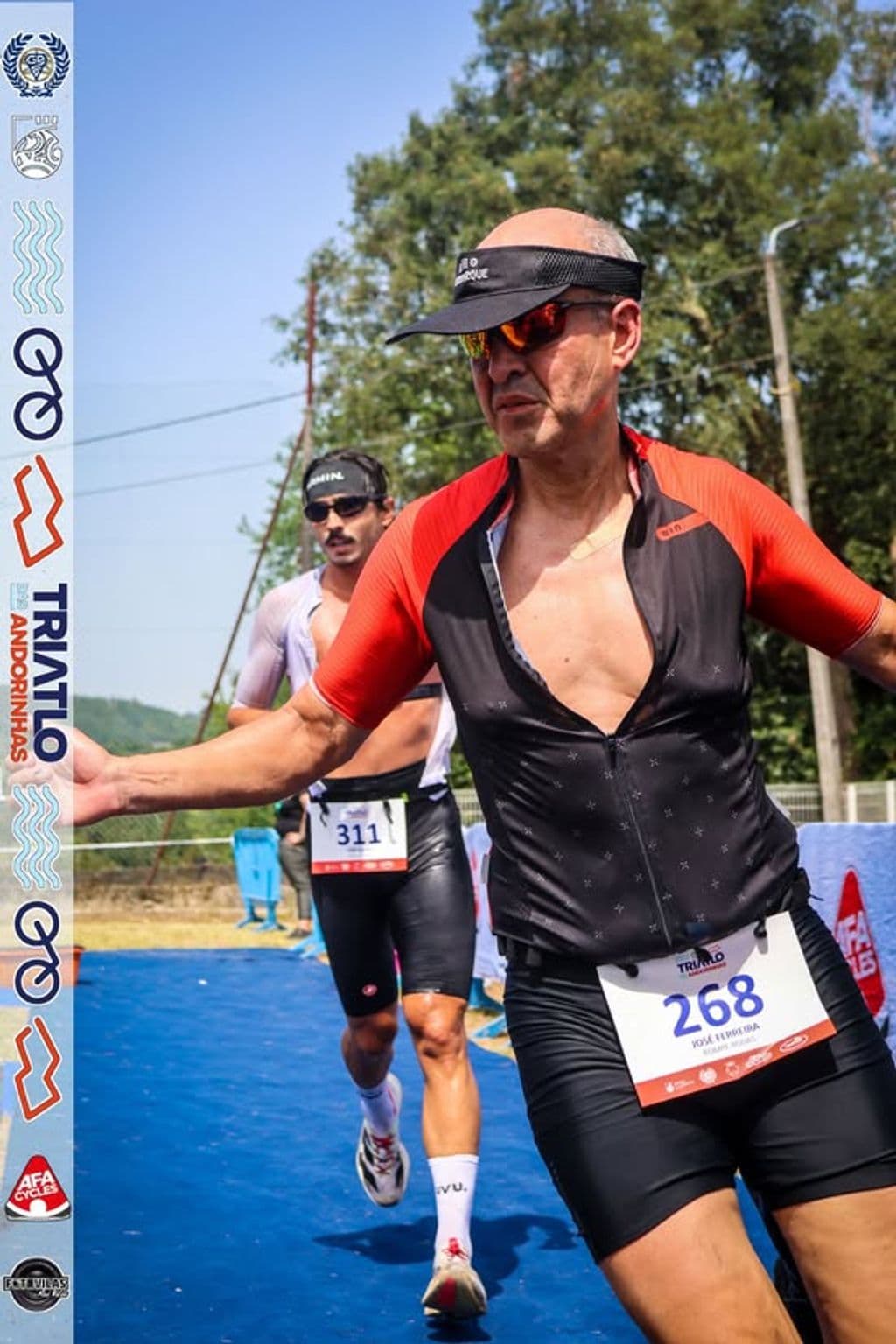 Atleta com o dorsal 268