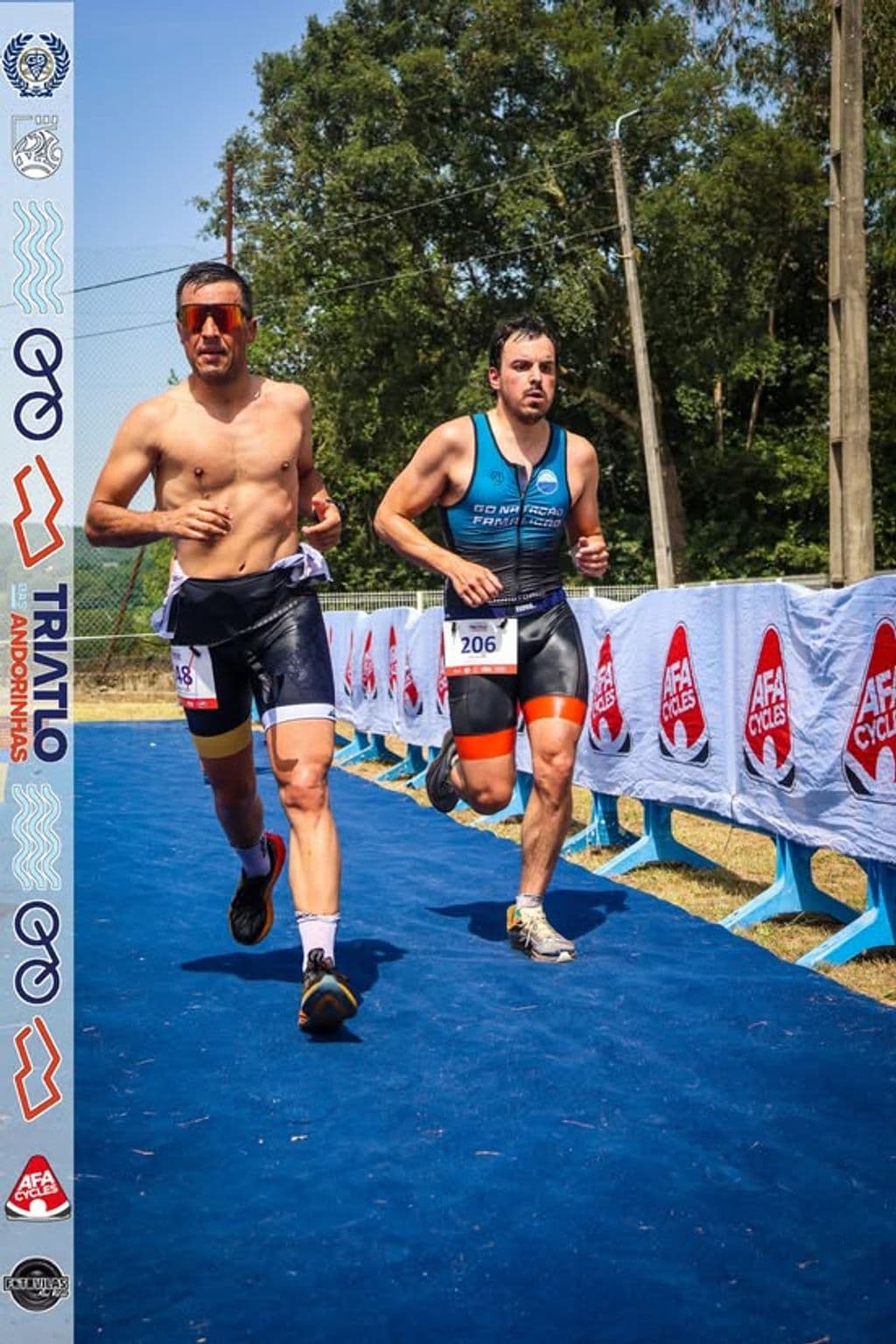 Atleta com o dorsal 206