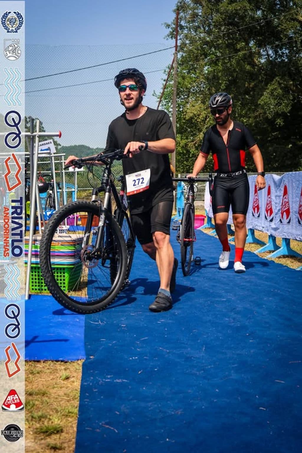 Atleta com o dorsal 272