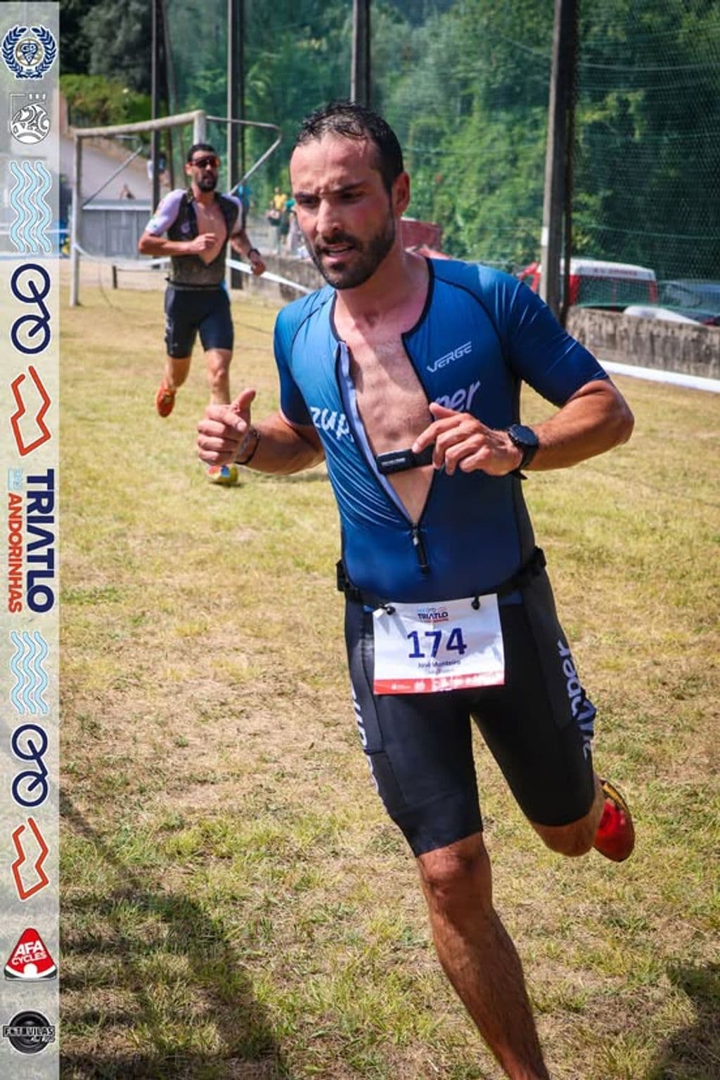 Atleta com o dorsal 174