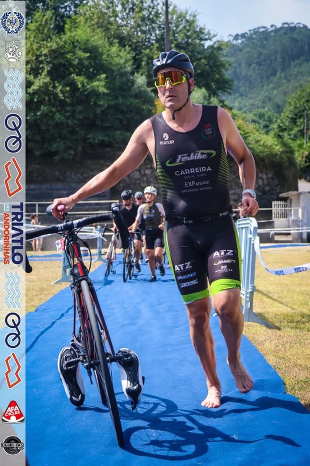 Atleta com o dorsal 299