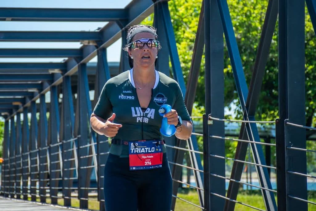 Atleta com o dorsal 376