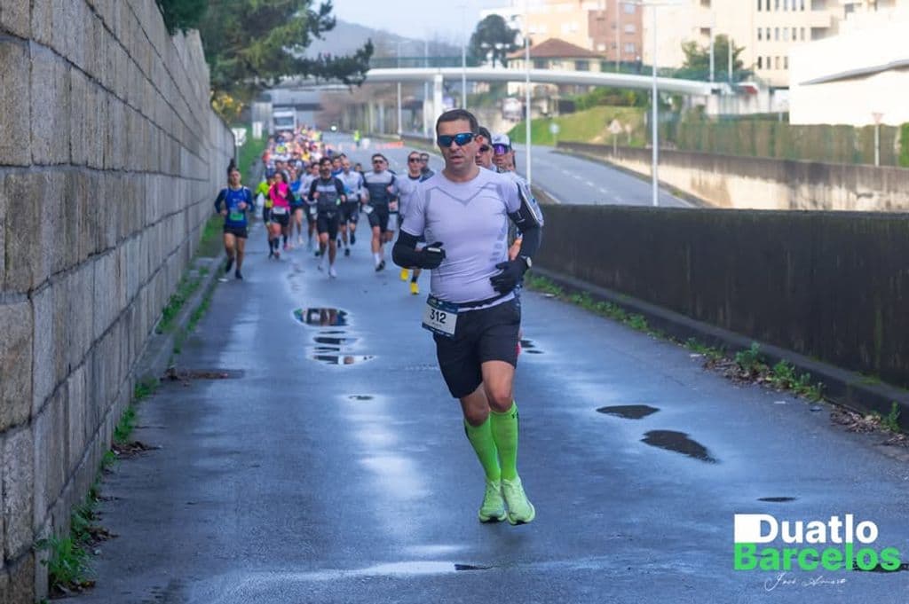 Atleta com o dorsal 312