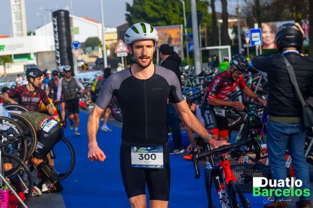 Atleta com o dorsal 300