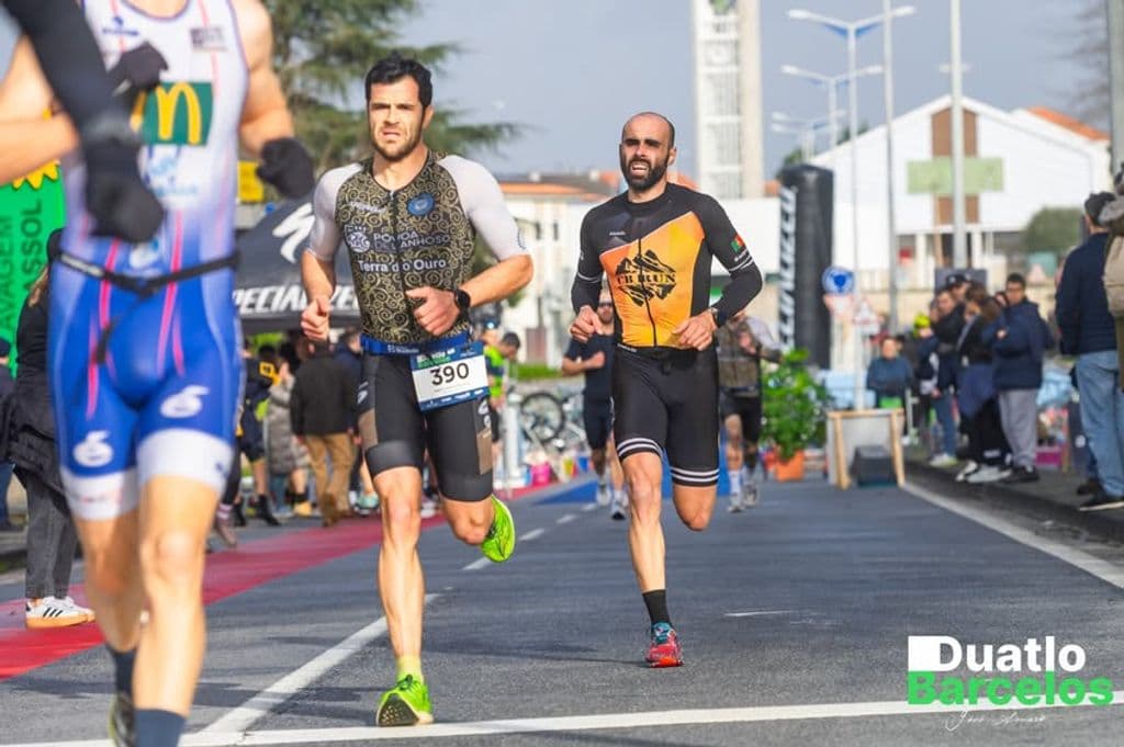 Atleta com o dorsal 390
