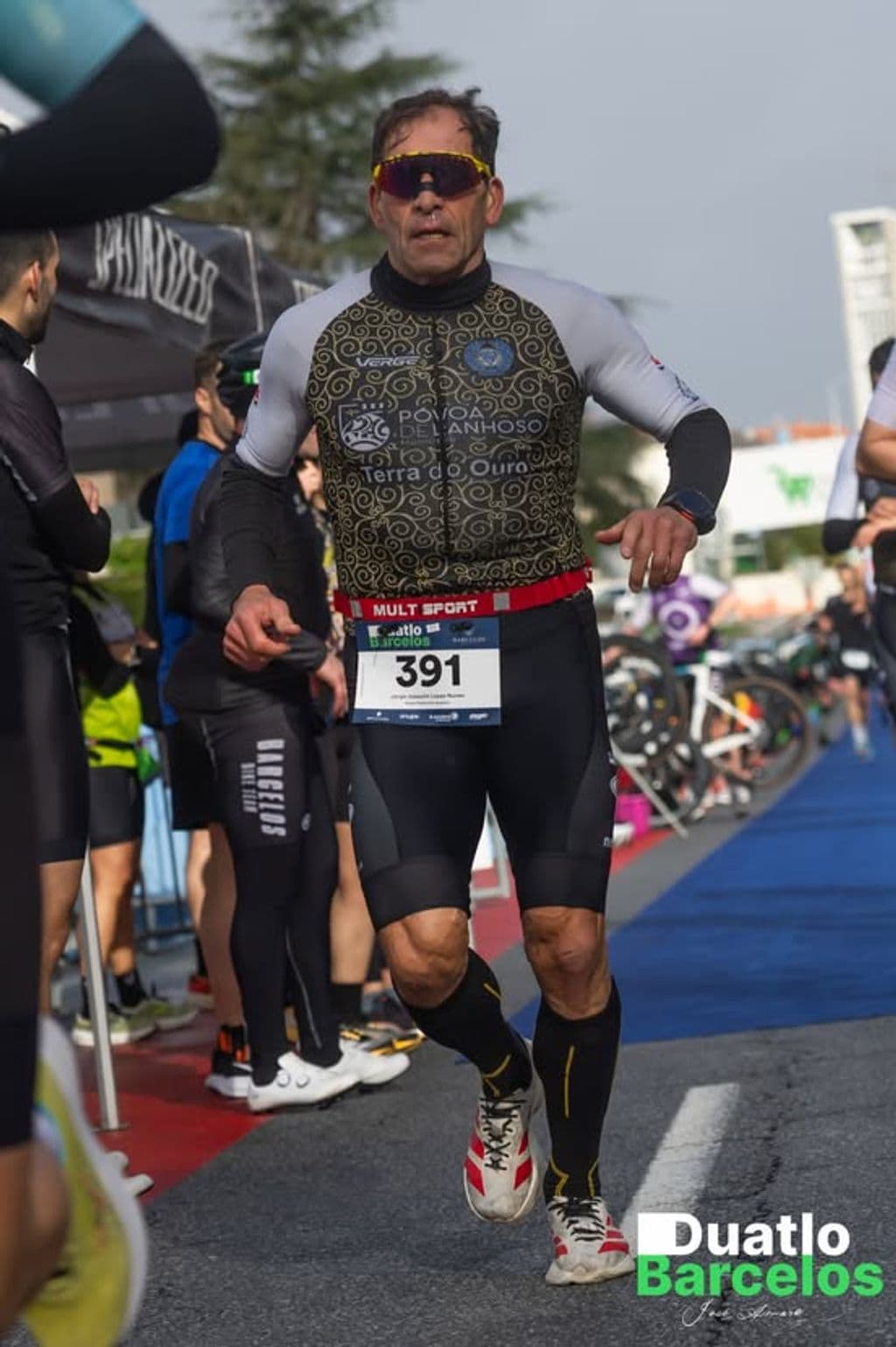 Atleta com o dorsal 391