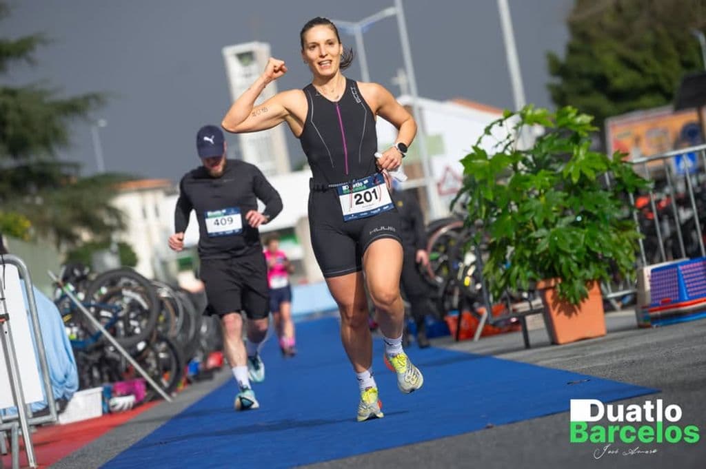 Atleta com o dorsal 201