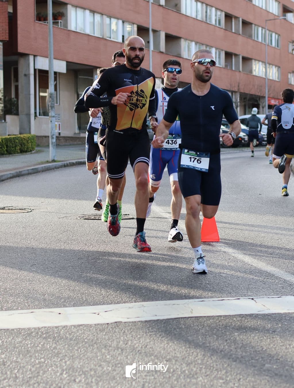 Atleta com o dorsal 176