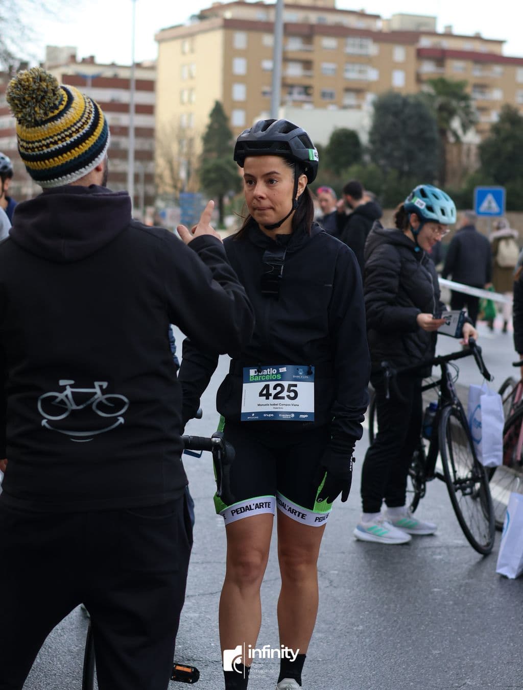 Atleta com o dorsal 425
