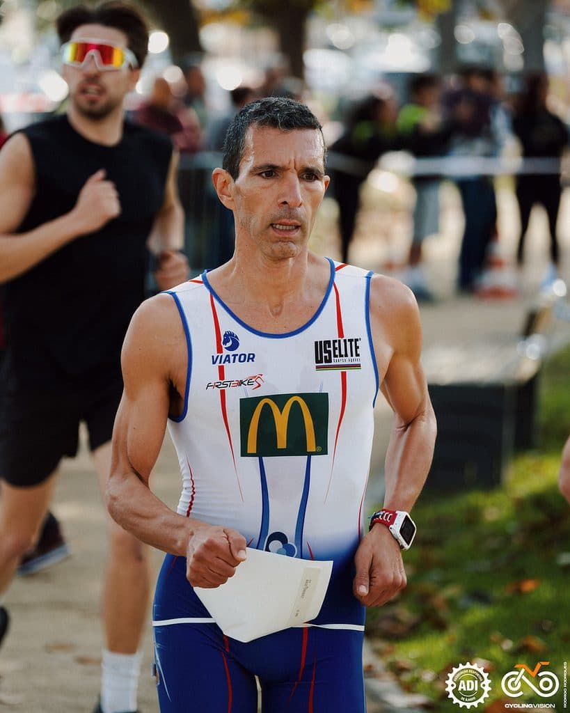 Atleta com o dorsal 342