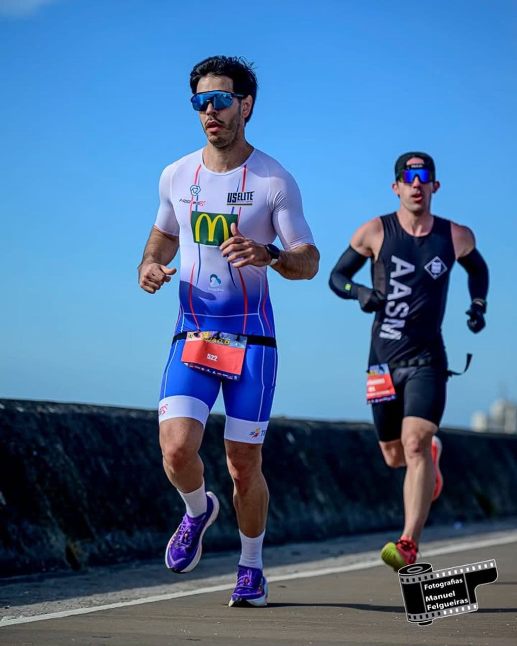 Atleta com o dorsal 522