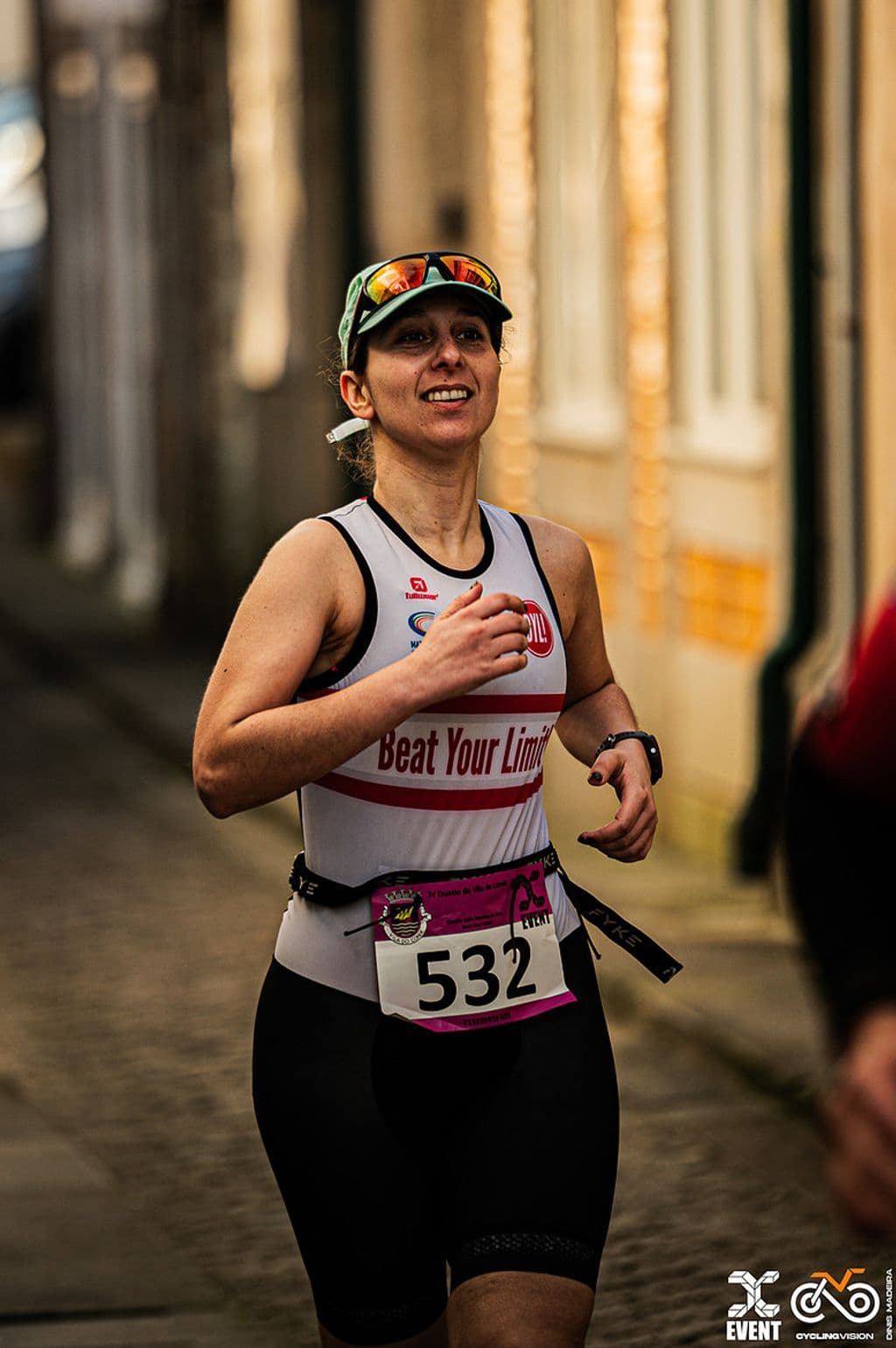 Atleta com o dorsal 532