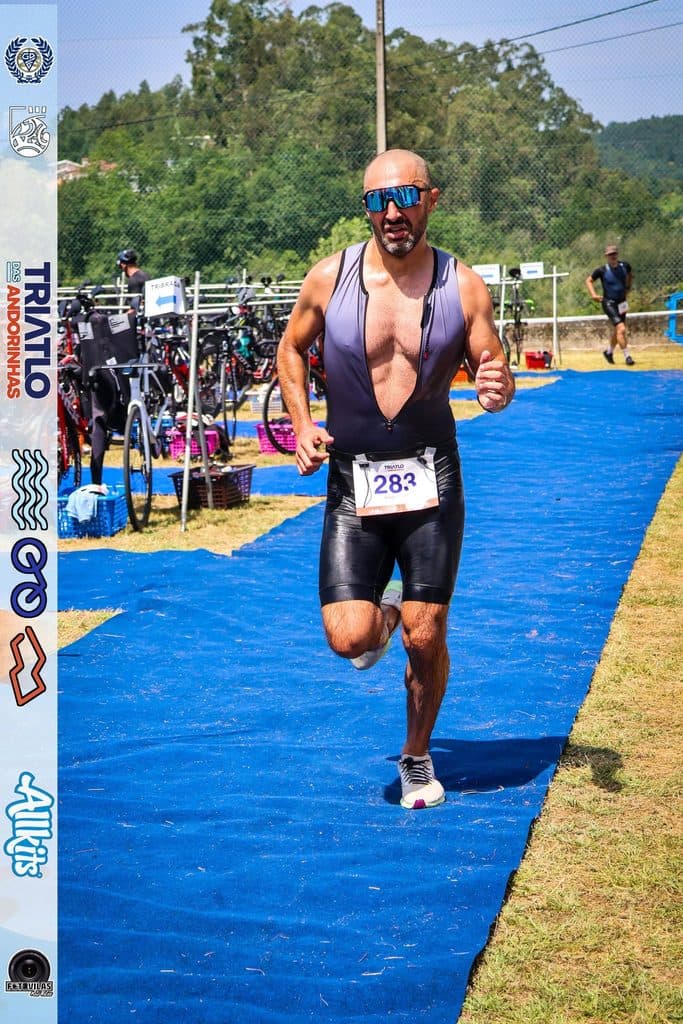 Atleta com o dorsal 283