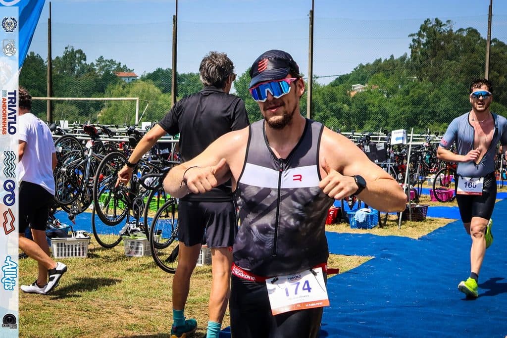 Atleta com o dorsal 174