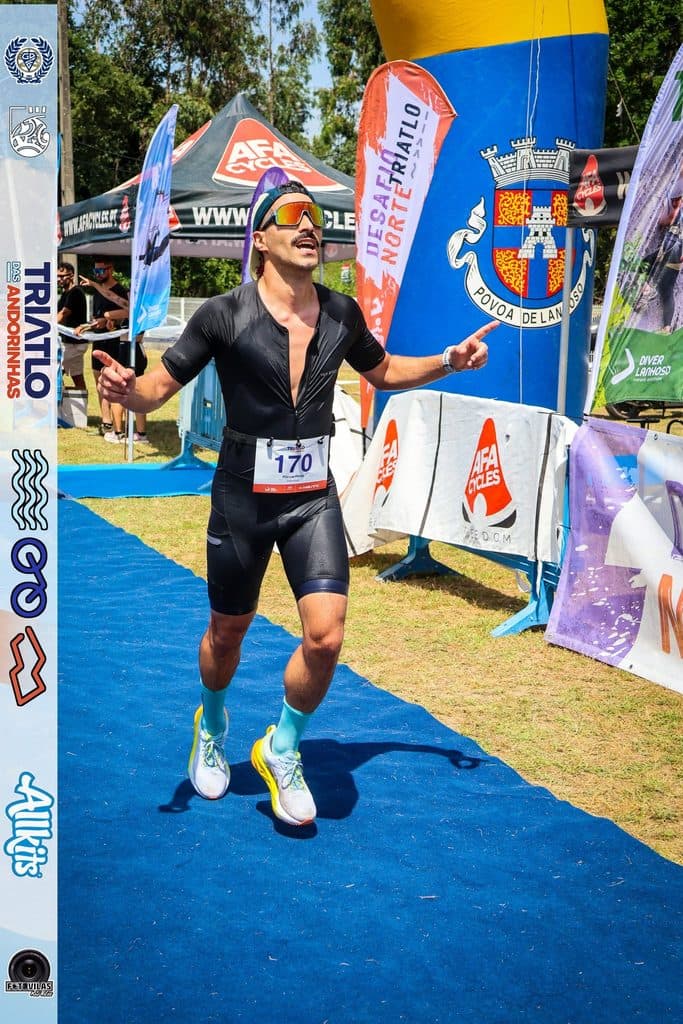Atleta com o dorsal 170