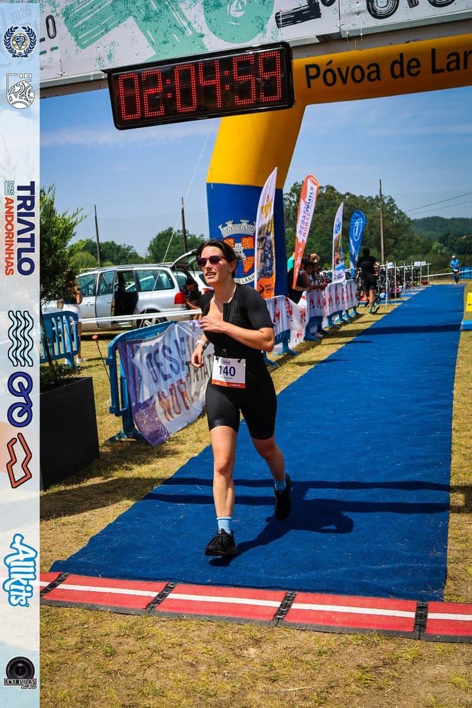 Atleta com o dorsal 140