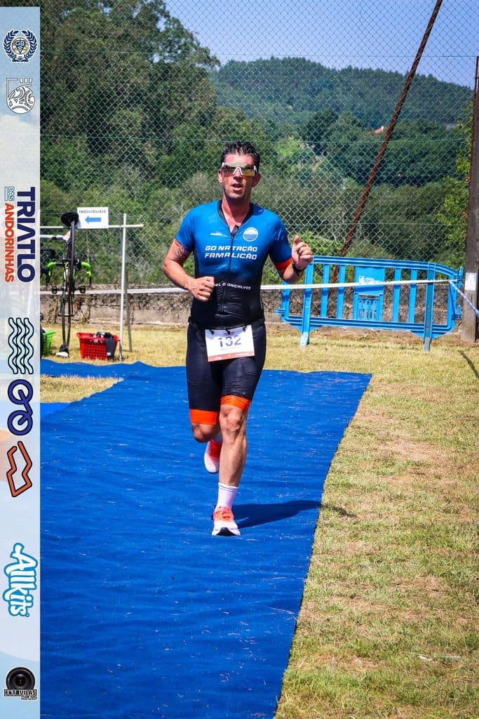 Atleta com o dorsal 132