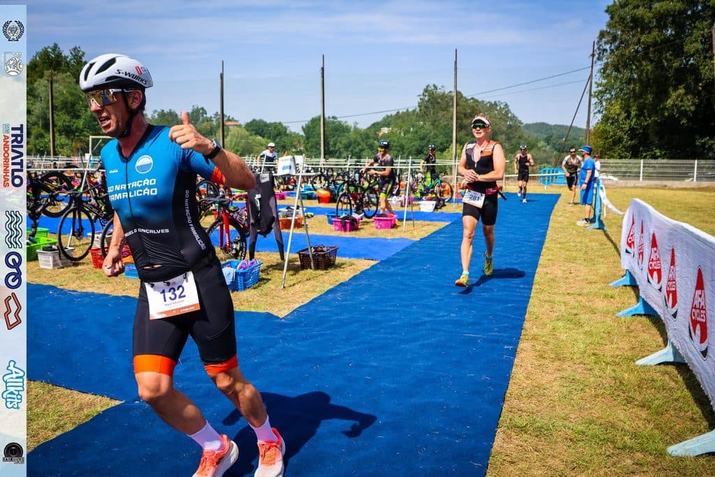 Atleta com o dorsal 132