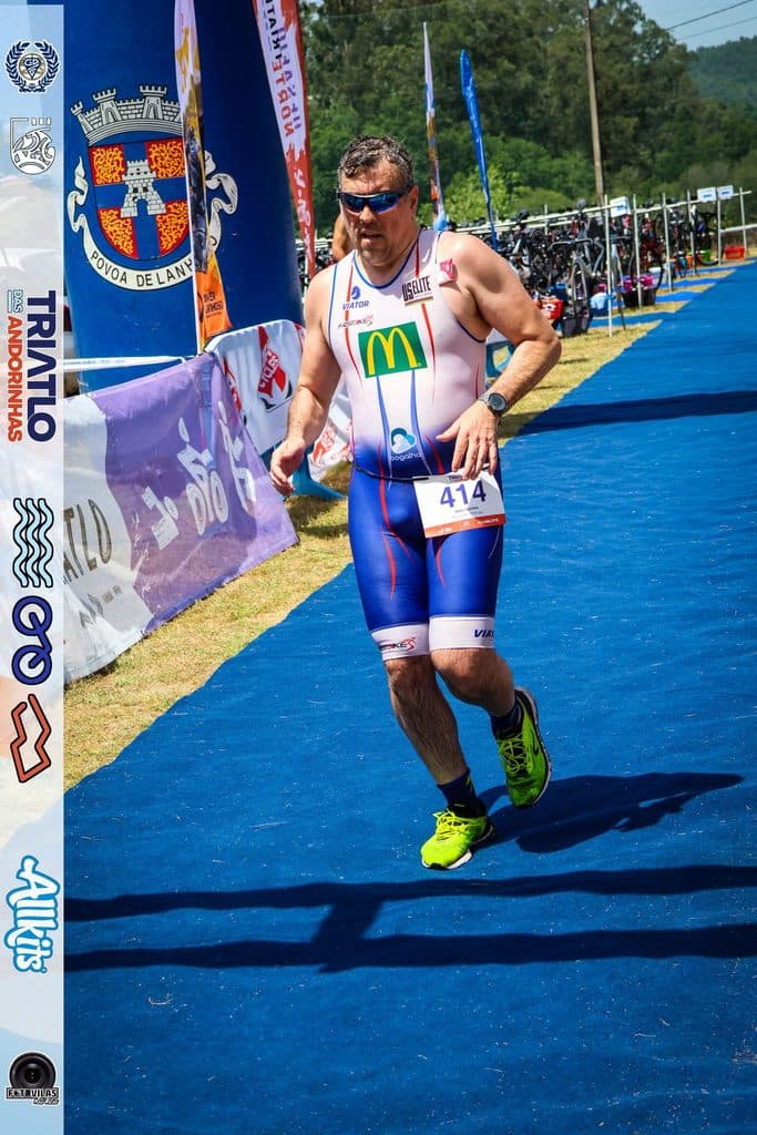 Atleta com o dorsal 414