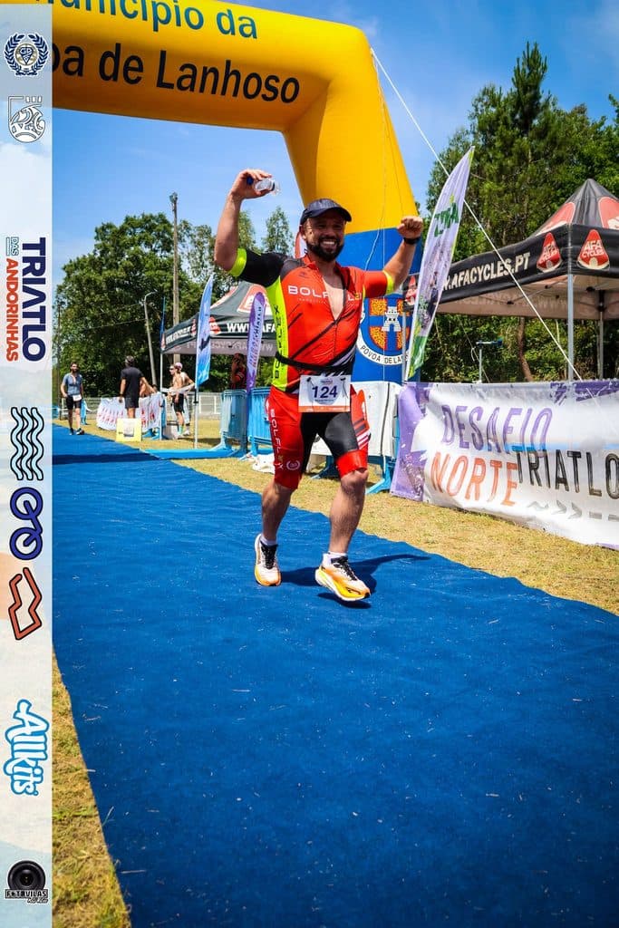 Atleta com o dorsal 124