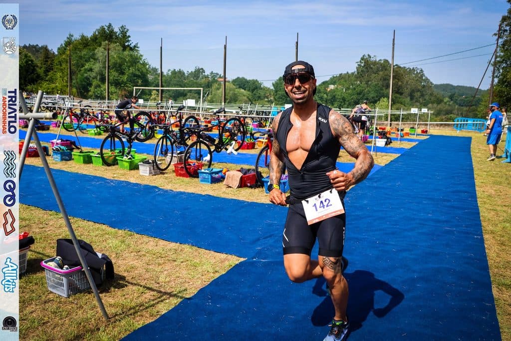 Atleta com o dorsal 142