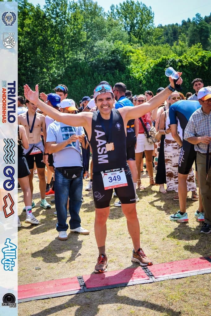 Atleta com o dorsal 349
