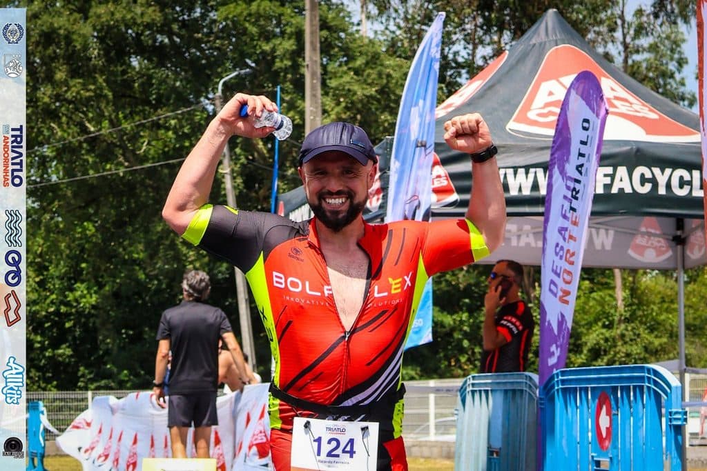 Atleta com o dorsal 124