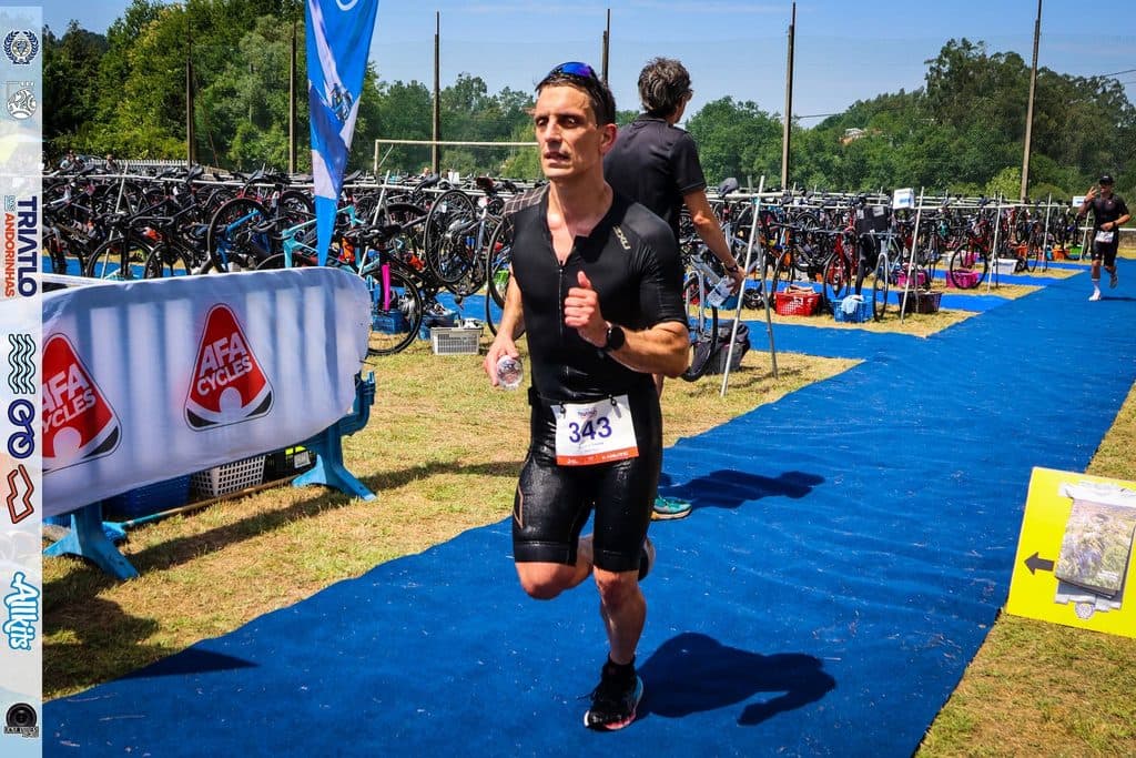 Atleta com o dorsal 343