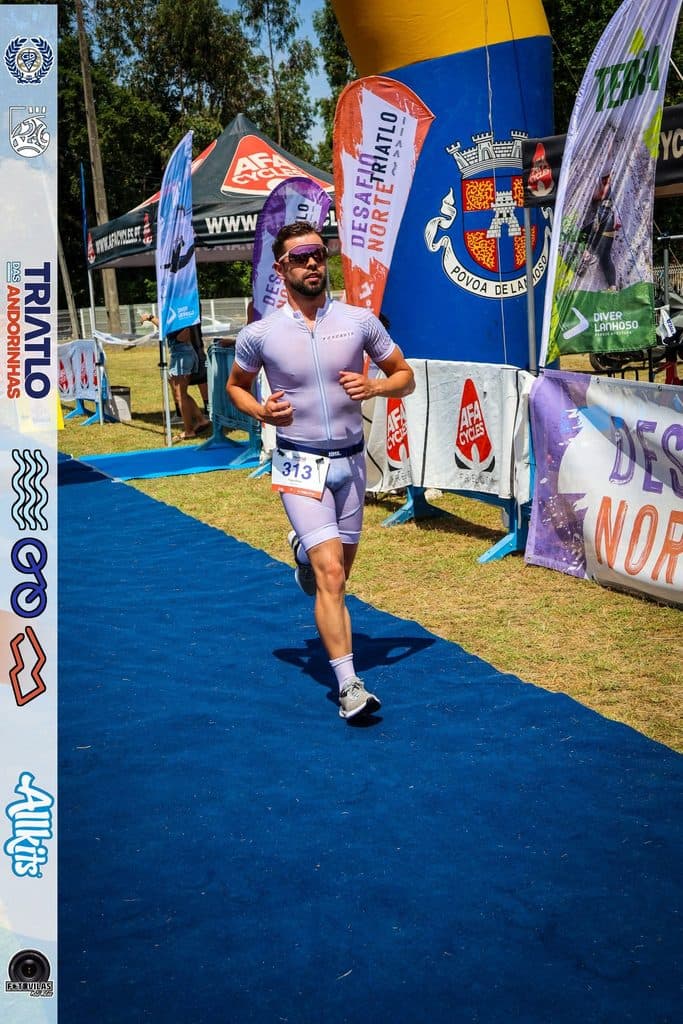 Atleta com o dorsal 313