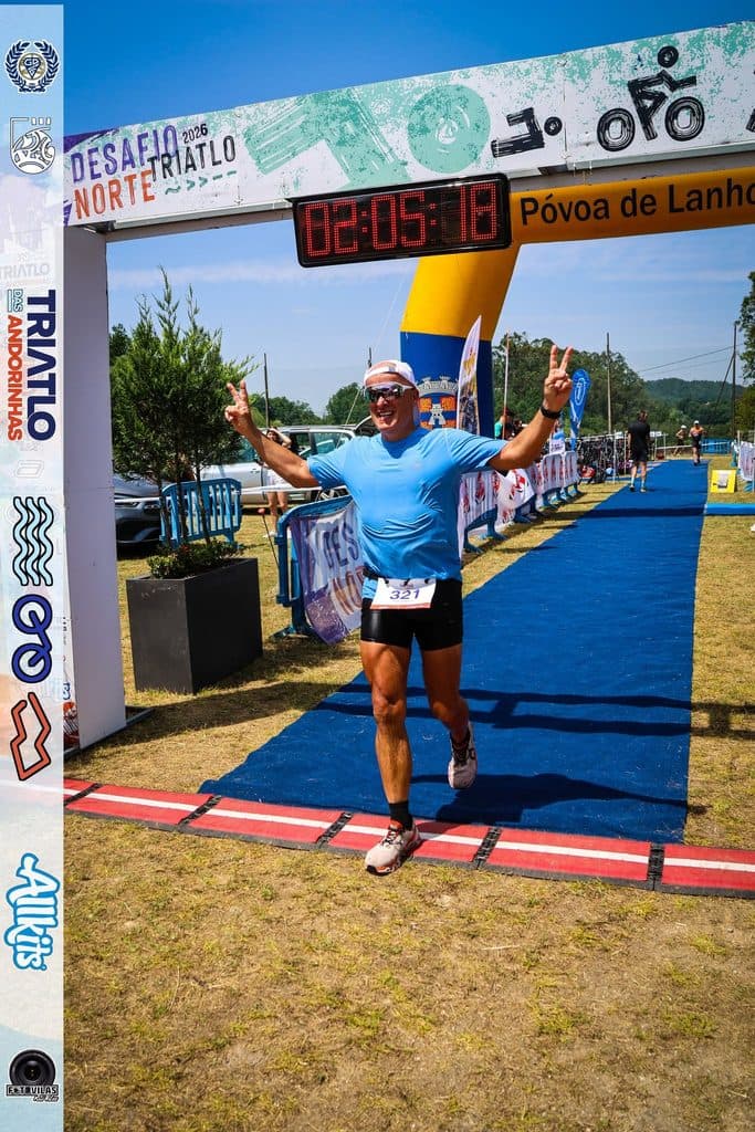 Atleta com o dorsal 202