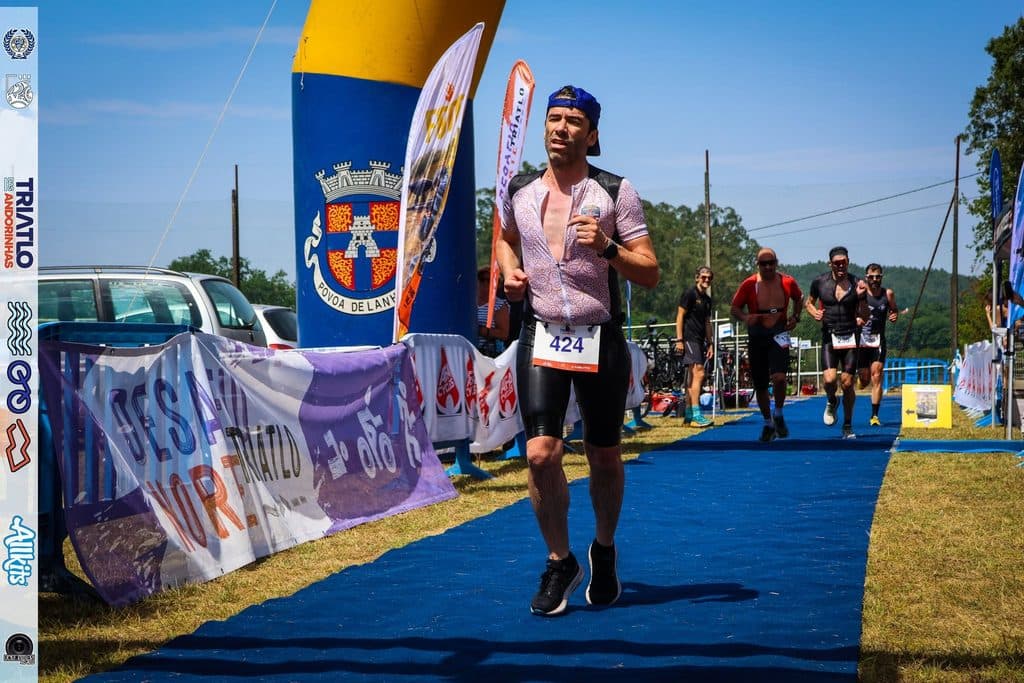 Atleta com o dorsal 424