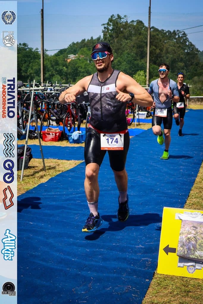 Atleta com o dorsal 174