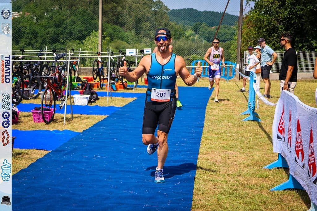 Atleta com o dorsal 201