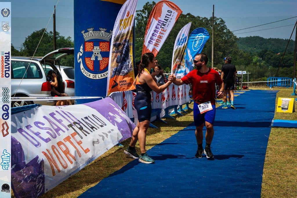 Atleta com o dorsal 322