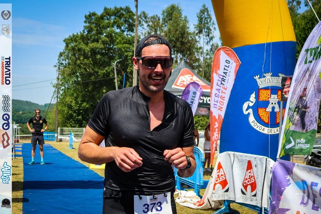 Atleta com o dorsal 373