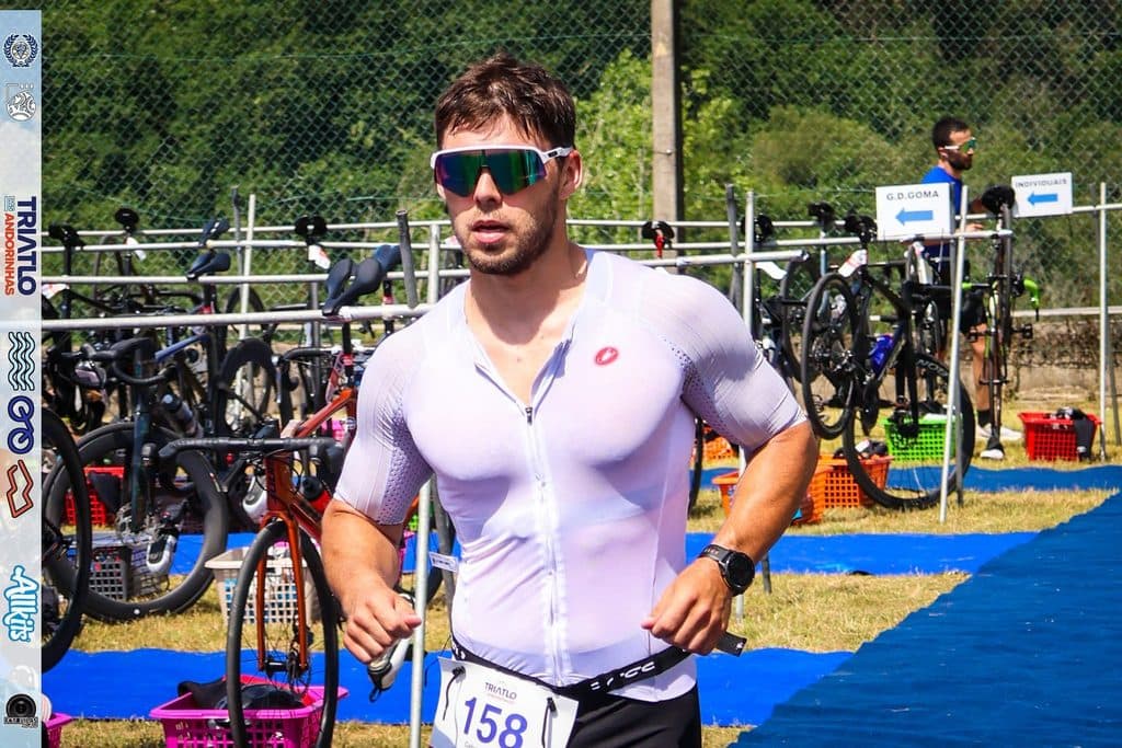 Atleta com o dorsal 158