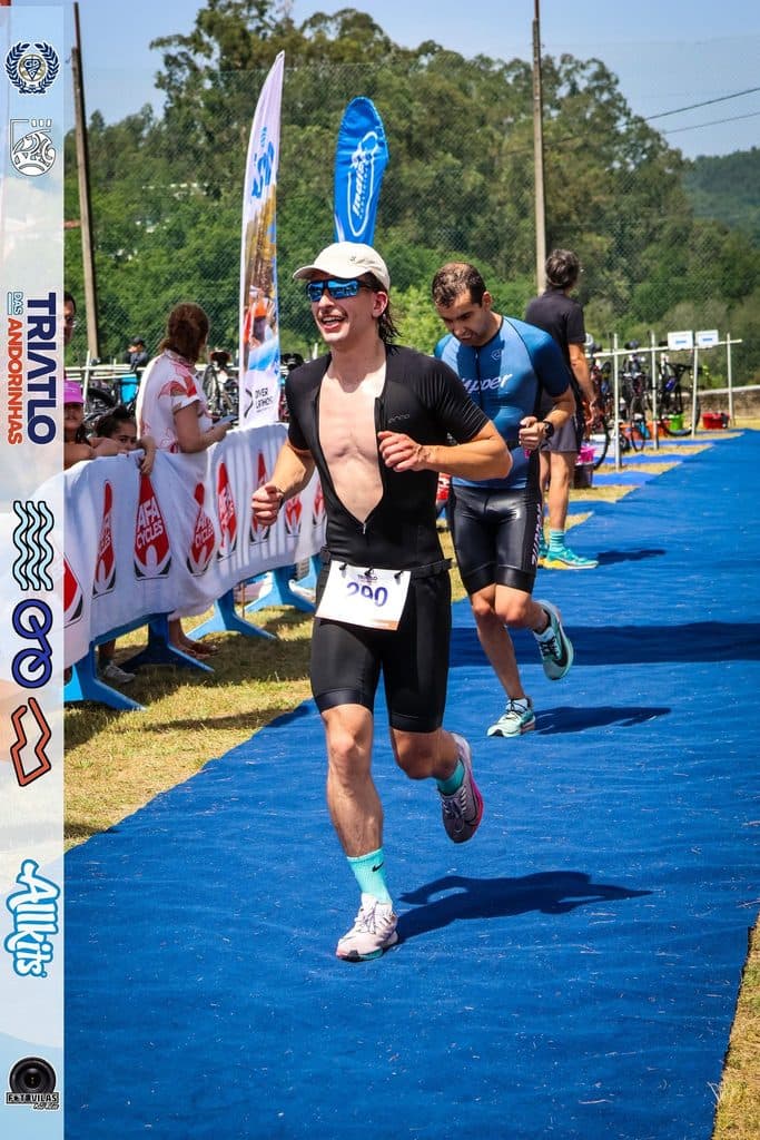 Atleta com o dorsal 200