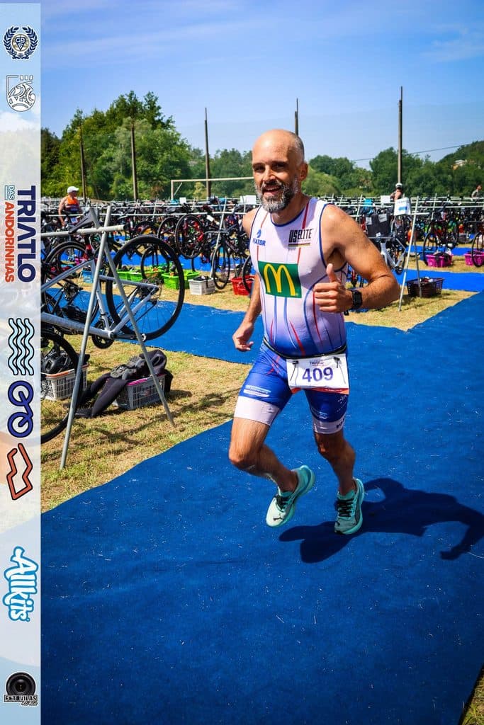 Atleta com o dorsal 409