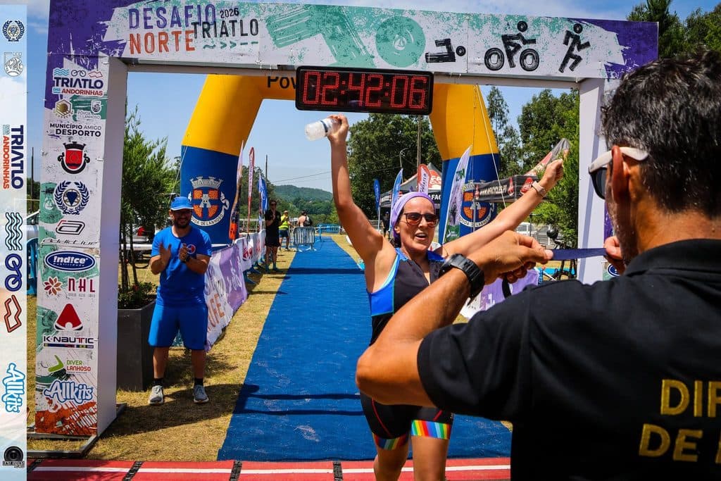 Atleta com o dorsal 202