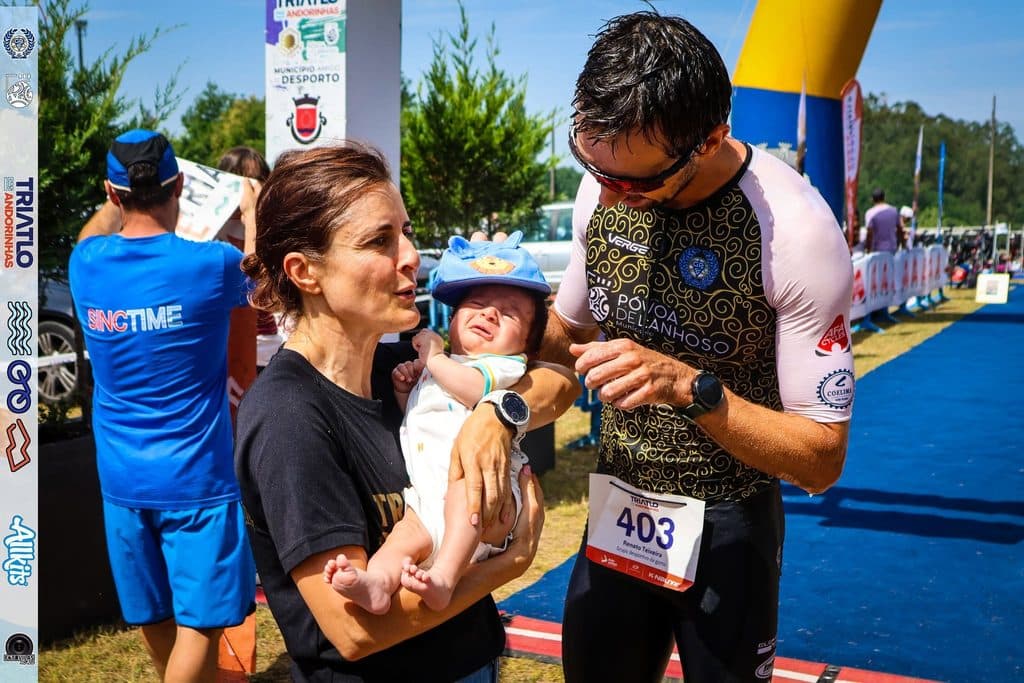 Atleta com o dorsal 200