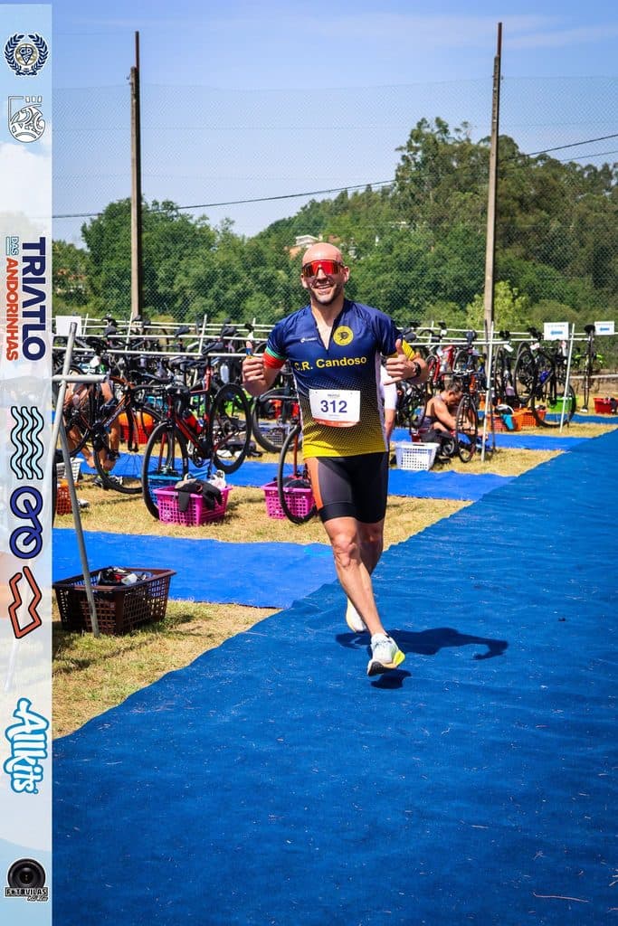 Atleta com o dorsal 312