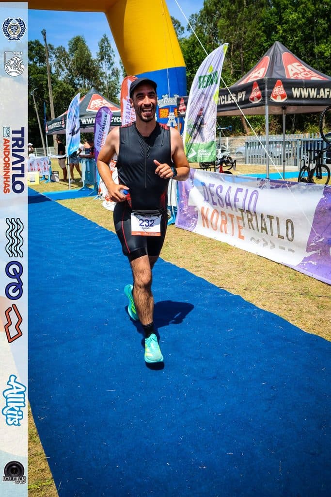 Atleta com o dorsal 232
