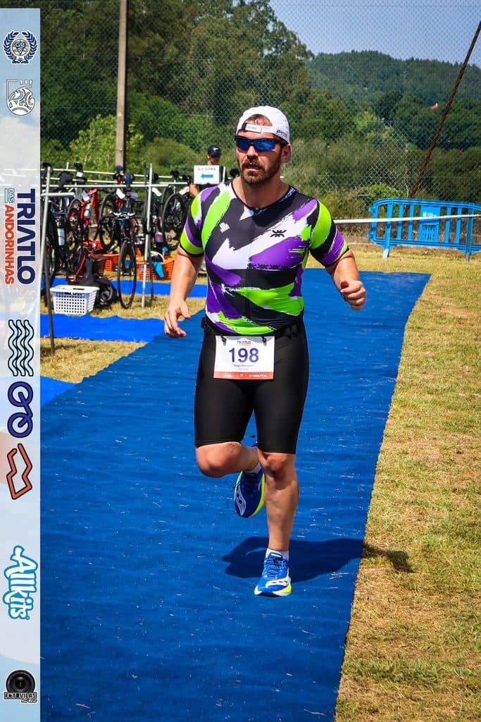 Atleta com o dorsal 198