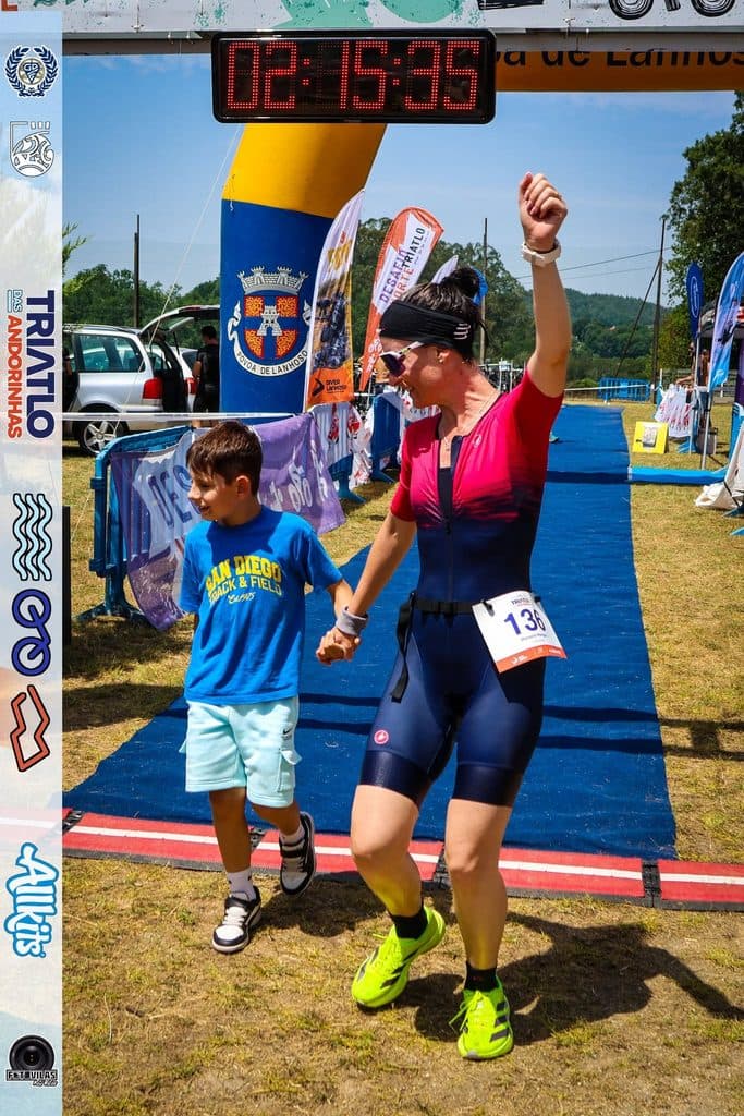 Atleta com o dorsal 136