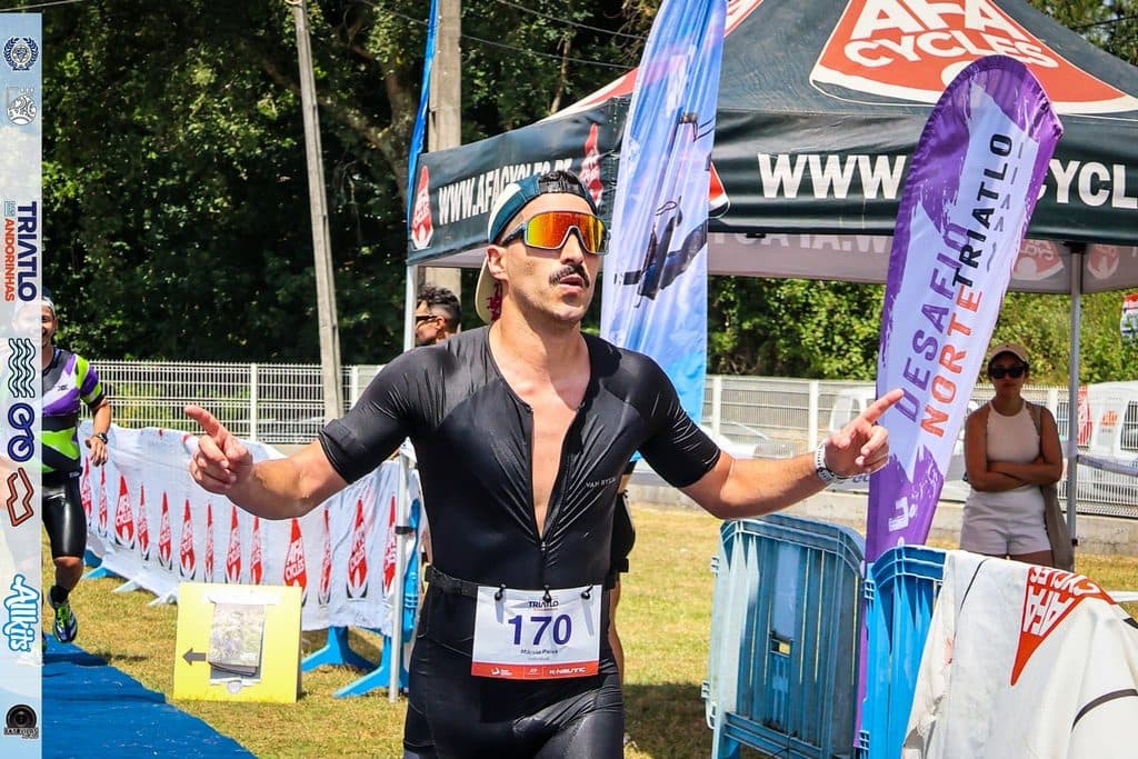 Atleta com o dorsal 170