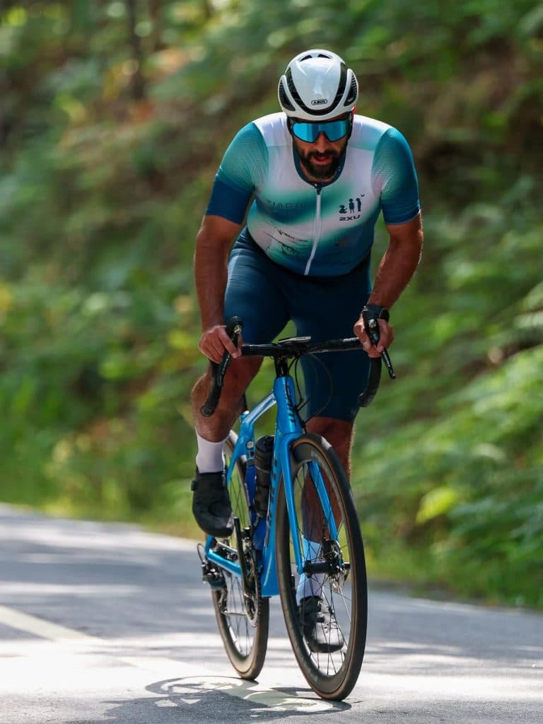 Atleta com o dorsal 240