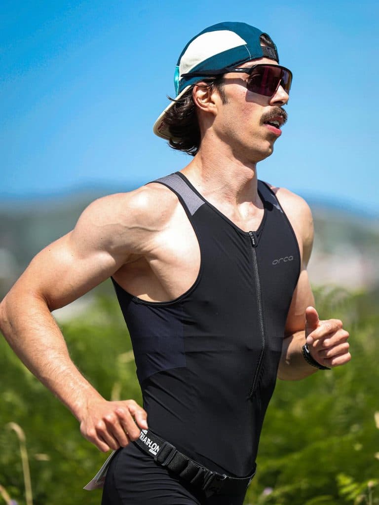 Atleta com o dorsal 389