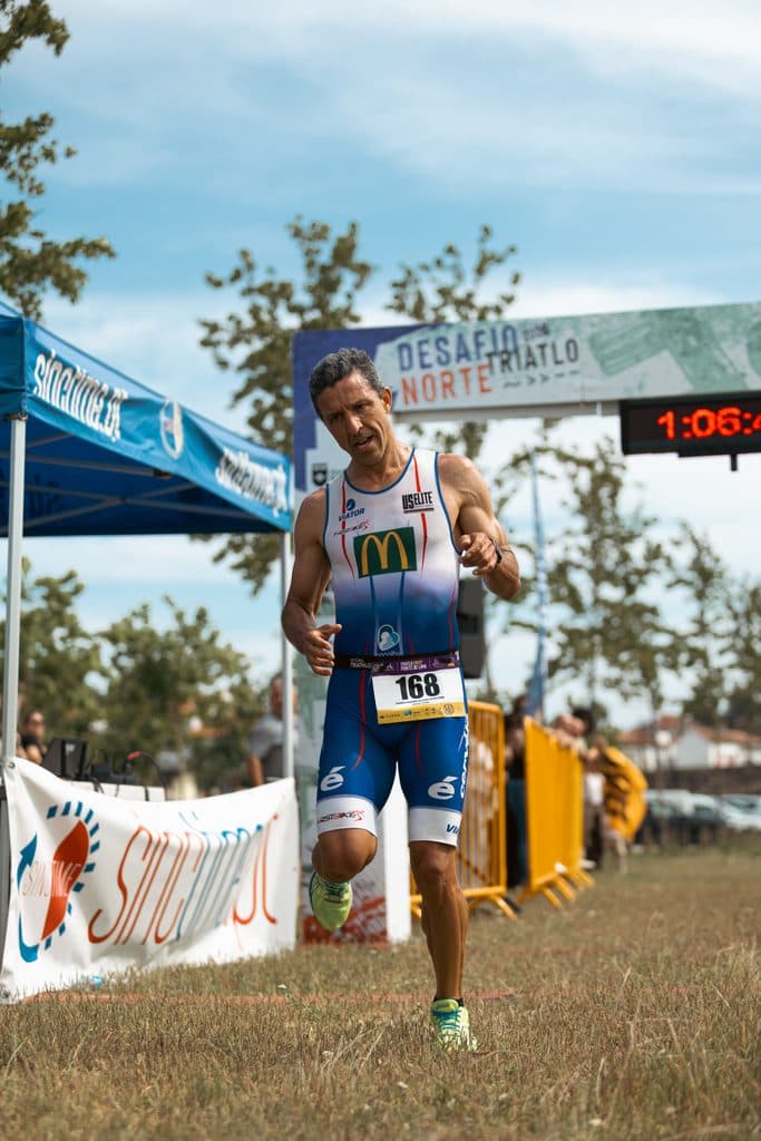 Atleta com o dorsal 168